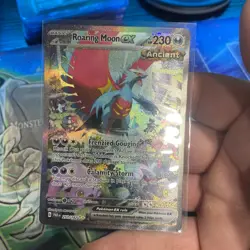 Roaring Moon EX Sir 251/182 Paradox Rift Holo Pokemon TCG Card NM Condition - Image 1