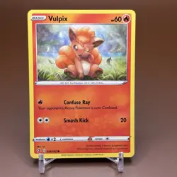 Vulpix 024/192 SWSH02: Rebel Clash Common Normal Pokemon TCG NM - Image 1