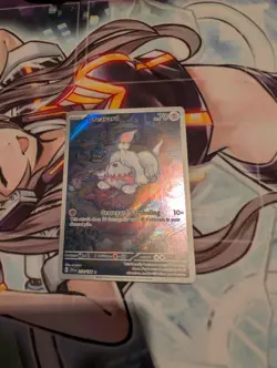 Pokemon Greavard Illustration Rare SV01: Scarlet & Violet Base Set 214/198 NM - Image 2