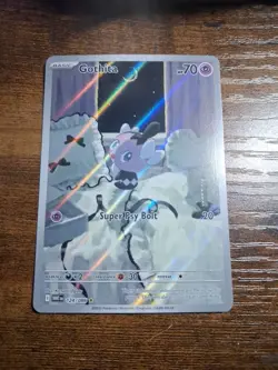 Gothita Illustration 124/086 Scarlet & Violet White Flare Pokemon - Image 1