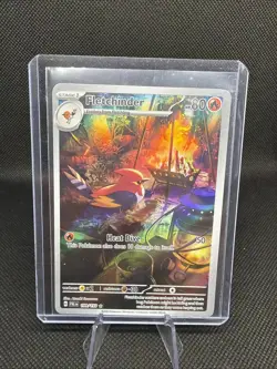 Pokemon TCG Fletchinder 199/193 Illustration Rare Paldea Evolved NM - Image 1