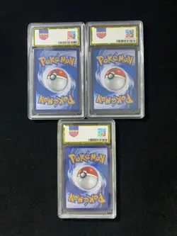 2025 Pokemon TCG S-Chinese Kangaskhan ex 151C 182/151 SR Holo PGS 10 Lot*3 LU57 - Image 2