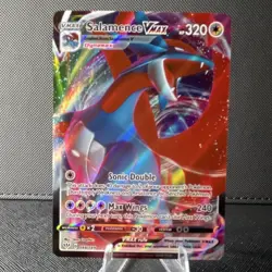 Pokemon Salamence VMAX 144/189 Darkness Ablaze Ultra Rare Full Art Holo NM - Image 1