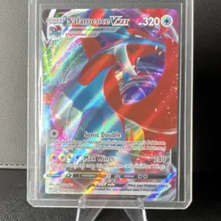 Pokemon Salamence VMAX 144/189 Darkness Ablaze Ultra Rare Full Art Holo NM - Image 5