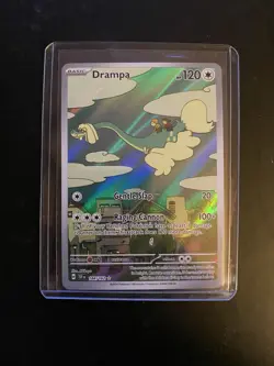 Pokemon Drampa Illustration Rare Holo 184/162 SV05: Temporal Forces 120 HP - Image 1