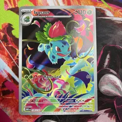 Pokemon Ivysaur 134/132 Me01: Mega Evolution Holo Illustration Rare 110 HP - Image 1