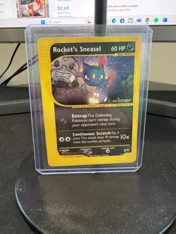 ROCKETS SBEASEL WINNER STAMPED Pokemon BEST Promo #5 - Image 1