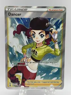 Dancer 259/264 Full Art Ultra Rare Holo Pokemon 2023 Fusion Strike - Image 1