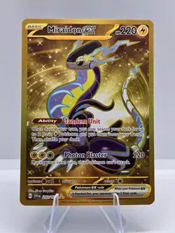 Miraidon ex 253/198 Hyper Rare Scarlet & Violet Pokemon NM - Image 1