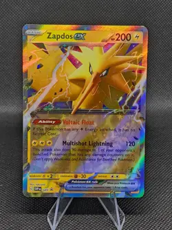ZAPDOS EX 049 SV BLACK STAR PROMOS POKEMON TCG - Image 1