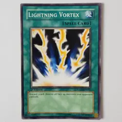 Lightning Vortex - SDDE-EN026 - NM/VLP - Common - 1st ed - Yugioh - Image 1