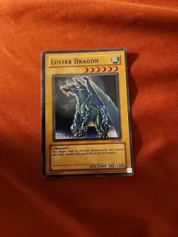 Yu-Gi-Oh! TCG Luster Dragon Legacy of Darkness LOD-050 Unlimited Super Rare - Image 1