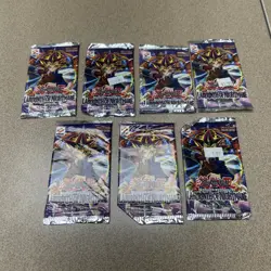Lot Of 7 Yu-Gi-Oh! Labyrinth Of Nightmare Booster Packs Unlimited Sealed. - Image 1