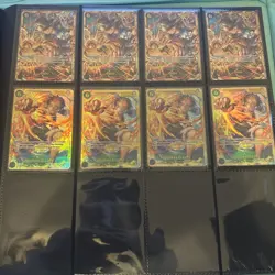 Monkey.D.Luffy OP13-118 SEC (X4) Carrying On His Will One Piece English Playset - Image 1