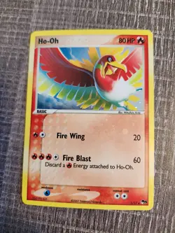 Ho-Oh 1/17 Pop Series 5 Unlimited Edition Holo Rare Card Pokemon TCG NM - Image 1