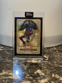 2025 Topps Marvel Mint Miles Morales Encased /10 - Image 2