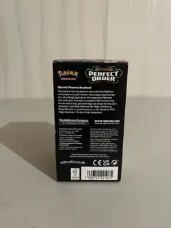 Pokemon TCG Perfect Order 18 Sealed Packs with Open Half Booster Box - Image 3