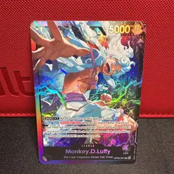 Monkey.D.Luffy OP09-061 ONE PIECE Tcg Card Game NM PURPLE/BLACK Leader - Image 1