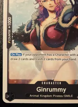 Ginrummy OP08-086 Common Two Legends One Piece Card Game - Image 4