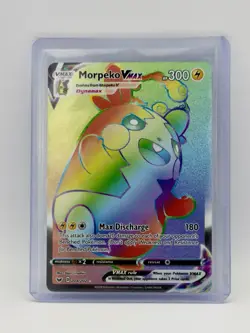 Morpeko VMAX 204/202 Sword & Shield Secret Rare Pokemon Card 2020 - Image 1