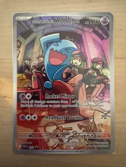 Team Rocket's Wobbuffet 203 - SV: Scarlet & Violet Promo Cards Holo - NM - Image 1