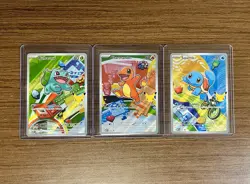 Pokemon TCG First Partner Card Lot - 3 Cards NM/M- Charmander Bulbasaur Squirtle - Image 2