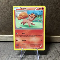Pokemon TCG Vulpix XY Primal Clash 20/160 Regular Common Card - Image 1