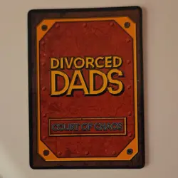Divorced Dads 3 in 1 Shampoo Court of Chaos Tool Card Foil Card Stock Standard - Image 2