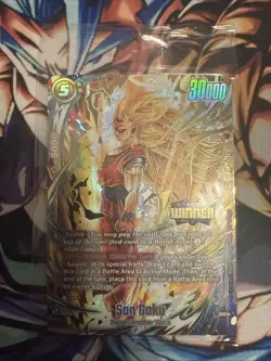 Son Goku FS11-07 Ultimate Battle Winner Prize Card Dragon Ball Fusion World - Image 1