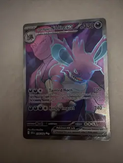 Pokemon TCG 9 Card Lot EX Full Art Holo Zacian Garchomp Ho-Oh Nidoking Crobat - Image 2