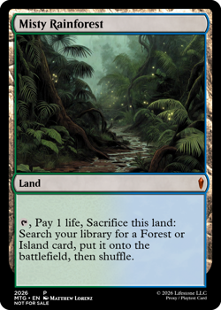 Misty Rainforest - Premium Quality - Not Tournament Authorized - Image 1