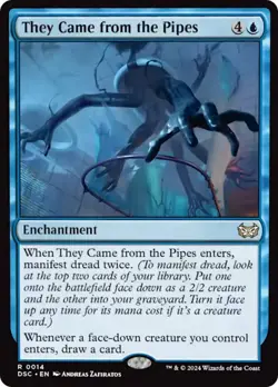 They Came from the Pipes [Duskmourn: House of Horror Commander] - Image 1