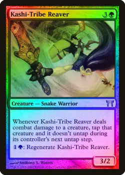 Kashi-Tribe Reaver FOIL Champions of Kamigawa PLD Uncommon CARD ABUGames - Image 1