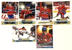 Upper Deck Montreal Canadiens UD Canvas 6 Card Lot - 2 Young Guns - Image 1