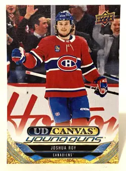 Upper Deck Montreal Canadiens UD Canvas 6 Card Lot - 2 Young Guns - Image 3