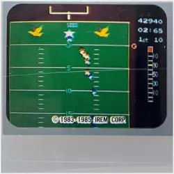 10-Yard Fight Nintendo Famicom Collection 1983-1985 Sticker Japan Vintage Card - Image 1