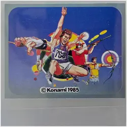 Konami 1985 Sports Illustration Japan Vintage Non-Sport Trading Card Collectible - Image 1