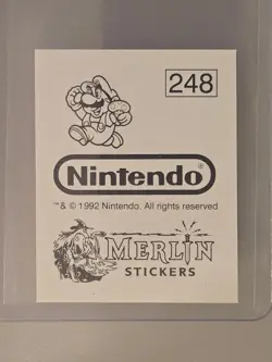 Golf (Game Boy) Nintendo 1989 Sticker Vintage Trading Card Collectible Single - Image 2
