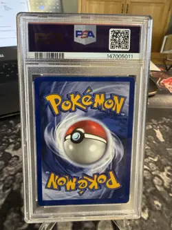 Pokemon TCG Base Set 1999 Caterpie 45/102 PSA 7 - Image 2