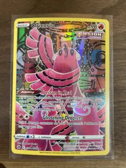 Pokemon TCG Oricorio GG04/GG70 Crown Zenith Galarian Gallery Ultra Rare Holo NM+ - Image 1