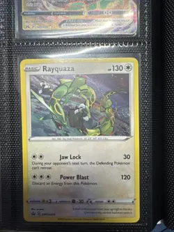 Pokemon TCG - Rayquaza SWSH029 Near Mint Holo Promo Sword & Shield Promo - Image 2