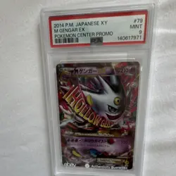 Pokemon Mega Gengar EX Promo Holo XY-P 079/XY-P Japanese PSA 9 2014 - Image 5