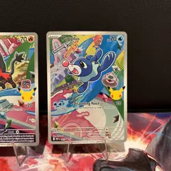 Pokemon 2026 First Partner Illustration Collection Series 1 Promos Set 43-45 #ML - Image 5