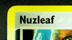 Nuzleaf 39/100 Stamped Pokemon EX Crystal Guardians Vintage Reverse Holo NM/LP - Image 4