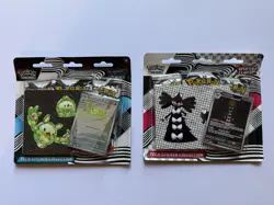 LOT OF 2 NEW SEALED POKEMON BLACK BOLT & WHITE FLARE TECH STICKER COLLECTION - Image 1