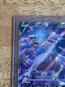 Mewtwo V SWSH229 Black Star Promo Sword & Shield Promo Pokemon - Image 4