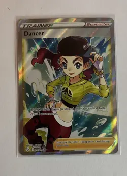 Pokemon Dancer 259/264 Ultra Rare Full Art Holo Trainer Swsh08 Fusion Strike 20… - Image 1
