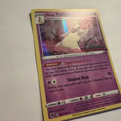 Hisuian Typhlosion 052/189 Pokemon Astral Radiance Stamped Gamestop Exclusive - Image 3