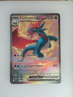 2025 Pokemon Journey Together Salamence ex 187/159 - Image 1