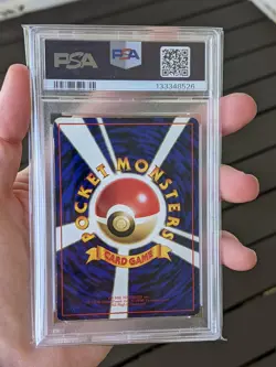 1998 Pokemon Japanese Parasect #47 Glossy Vending Series 1 PSA 2 GOOD - Image 2